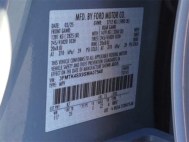 2025 Ford Mustang Mach-E GT