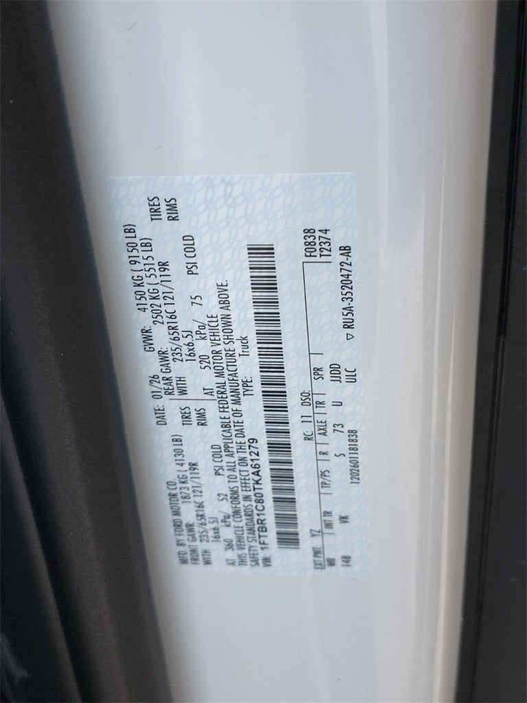 2026 Ford Transit-250 Med Roof LWB