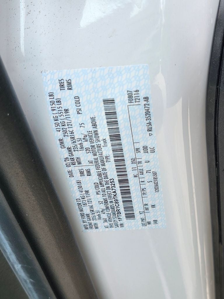 2026 Ford Transit-250 Med Roof LWB