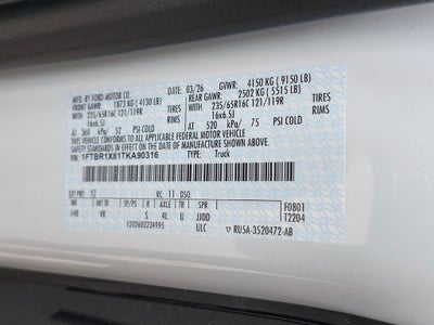 2026 Ford Transit-250 High Roof LWB