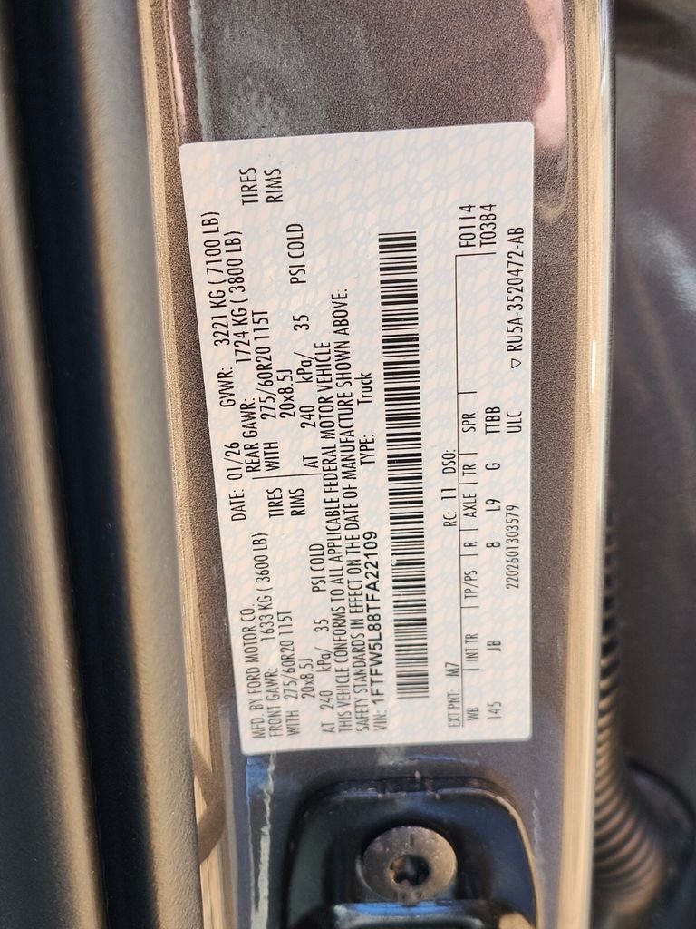 2026 Ford F-150 Lariat