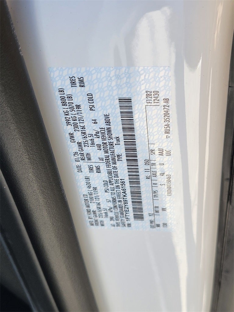 2026 Ford Transit-150 Low Roof SWB