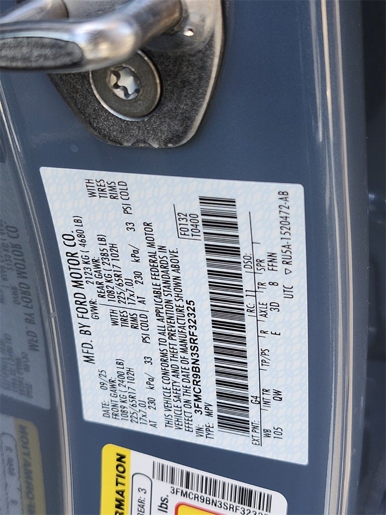 2025 Ford Bronco Sport Big Bend