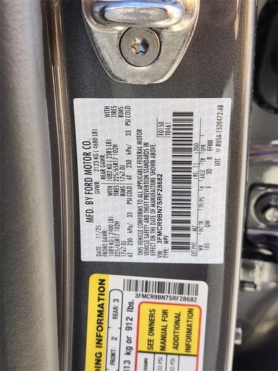 2025 Ford Bronco Sport Big Bend