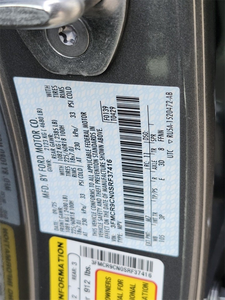 2025 Ford Bronco Sport Outer Banks