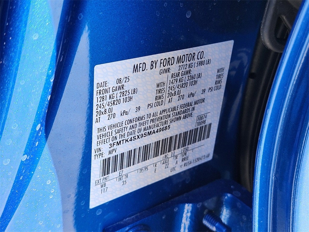 2025 Ford Mustang Mach-E GT