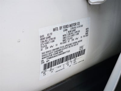 2022 Ford Explorer ST