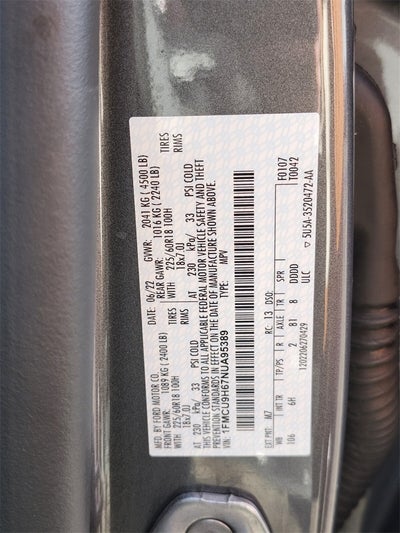 2022 Ford Escape SEL