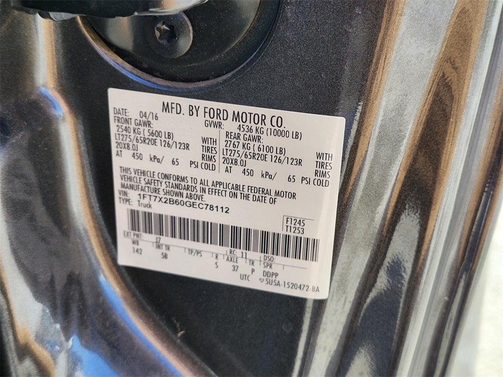 2016 Ford F-250SD Lariat