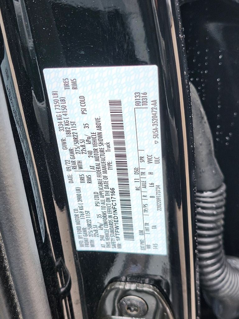 2022 Ford F-150 Limited