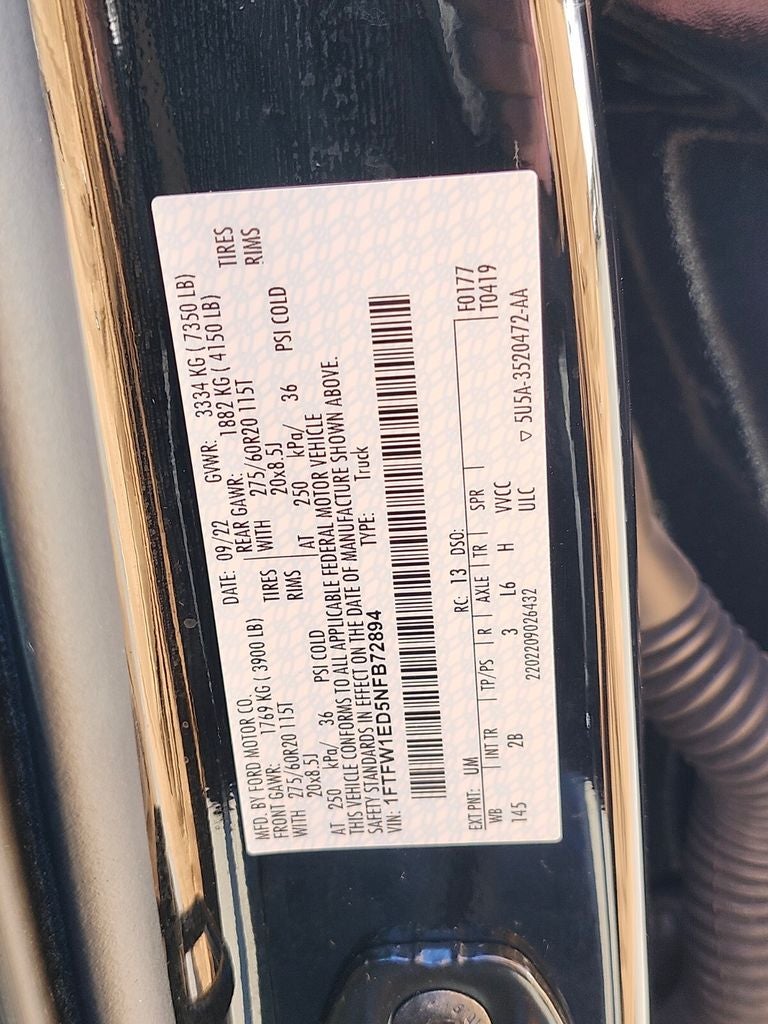 2022 Ford F-150 Lariat