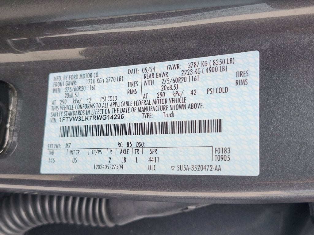 2024 Ford F-150 Lightning XLT