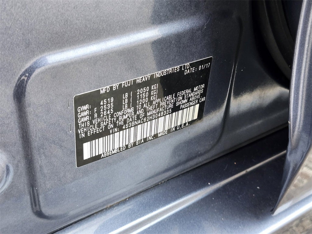 2017 Subaru Legacy 2.5i Premium