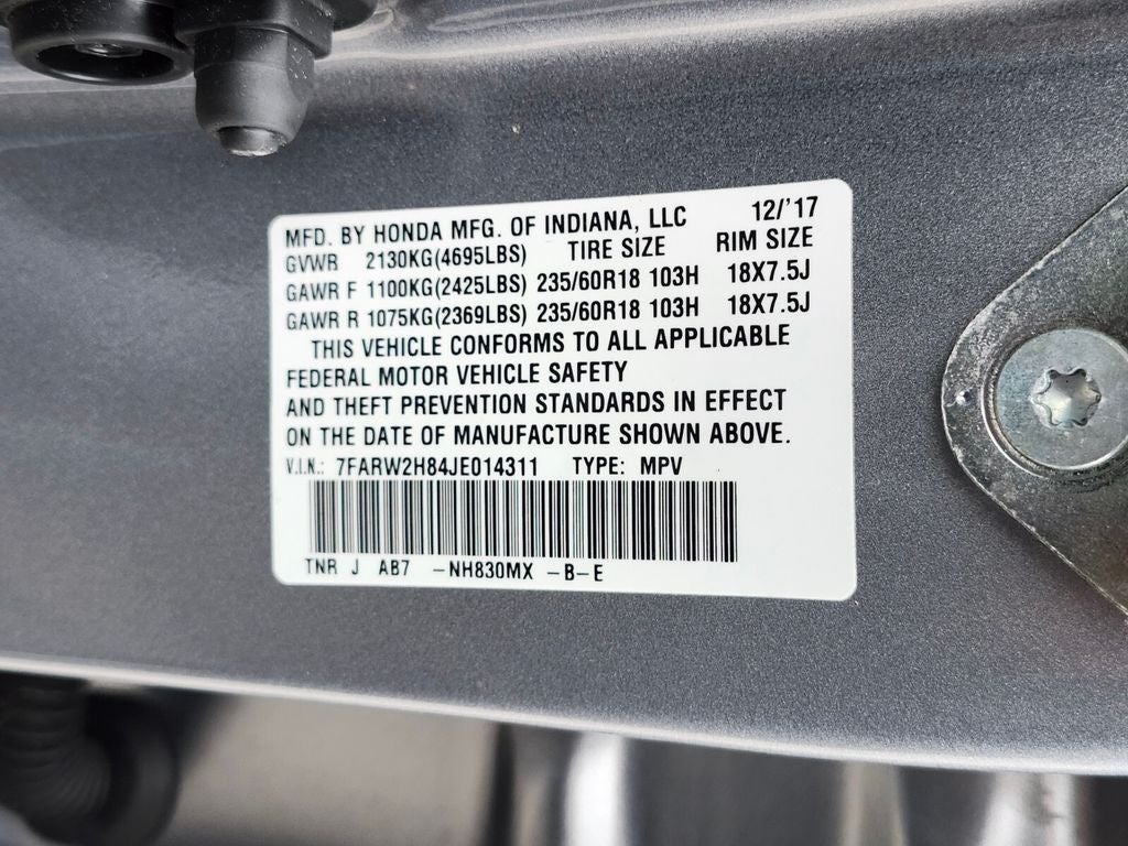 2018 Honda CR-V EX-L
