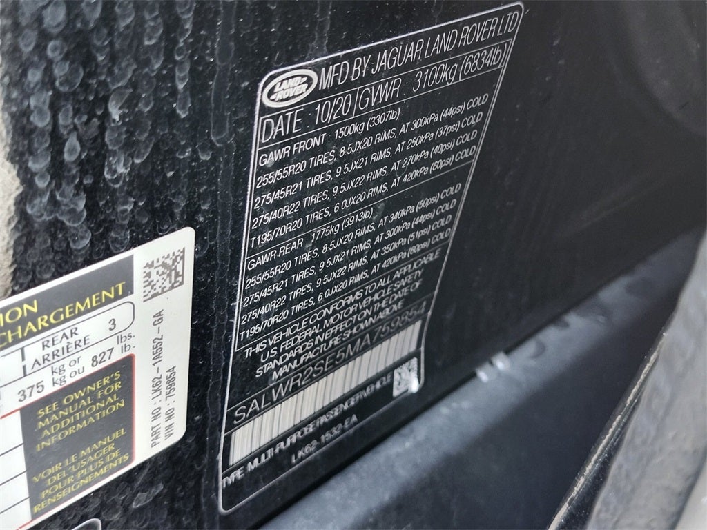 2021 Land Rover Range Rover Sport HSE Dynamic