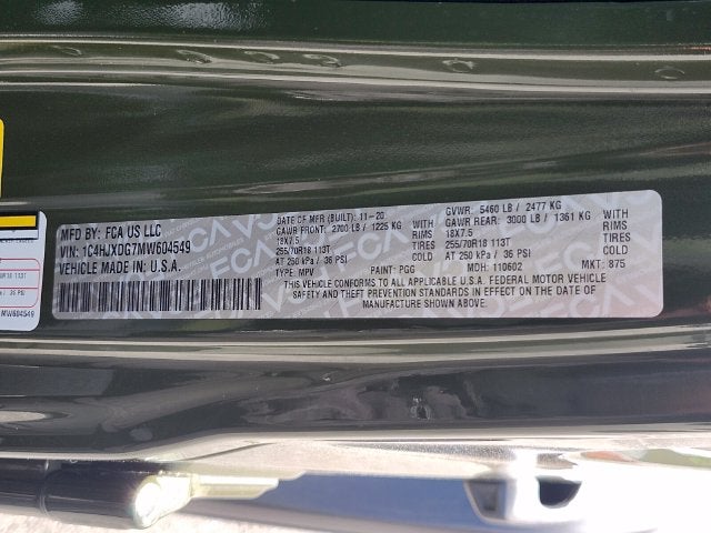 2021 Jeep Wrangler Unlimited Sport Altitude