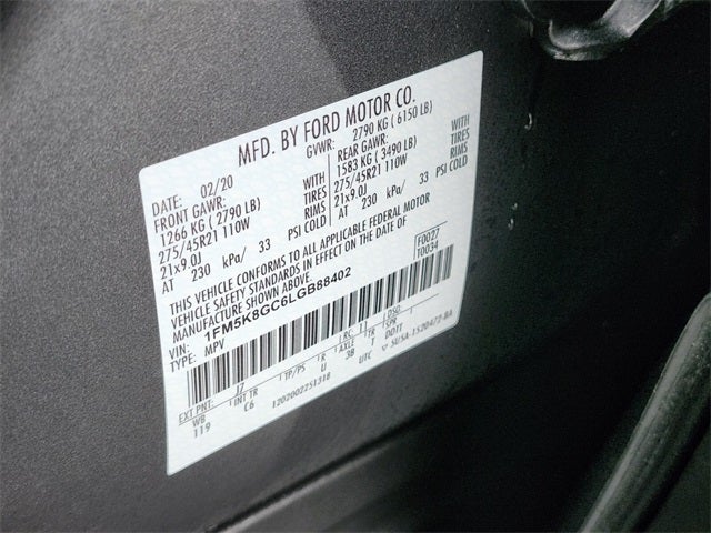 2020 Ford Explorer ST