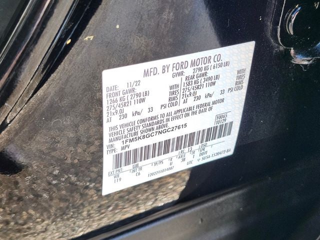 2022 Ford Explorer ST