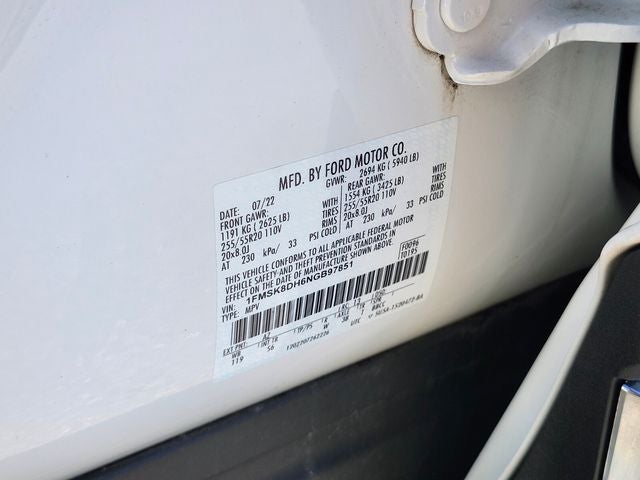 2022 Ford Explorer XLT
