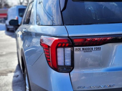 2025 Ford Explorer Platinum