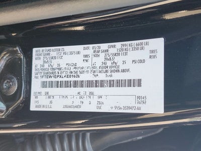 2020 Ford F-150 XL