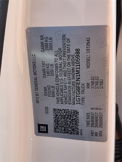 2021 GMC Canyon AT4 w/Cloth