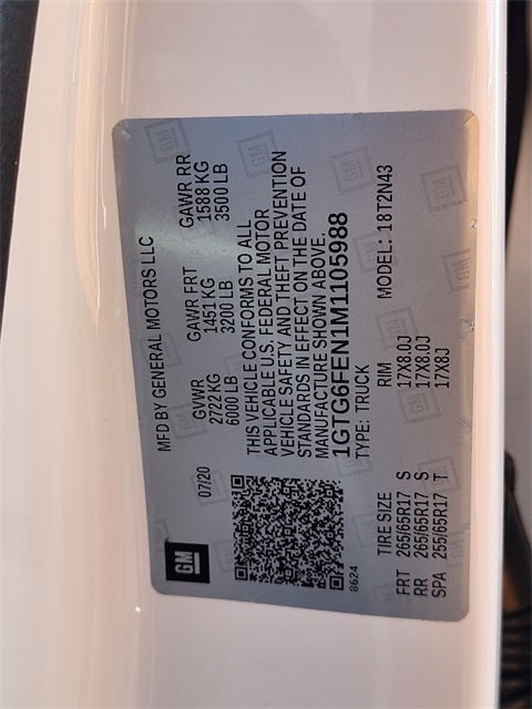 2021 GMC Canyon AT4 w/Cloth