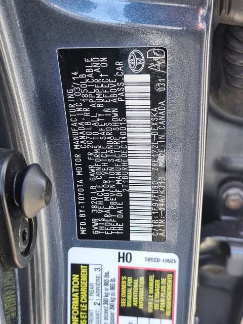 2014 Toyota Corolla L