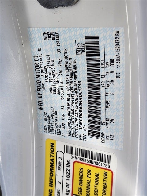 2022 Ford Bronco Sport Big Bend