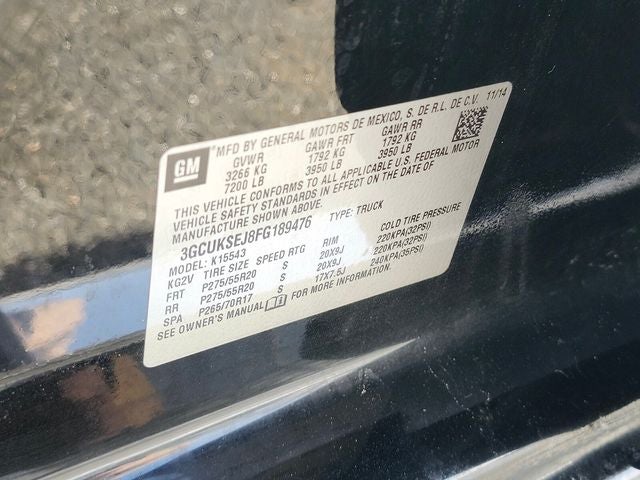 2015 Chevrolet Silverado 1500 LTZ 1LZ