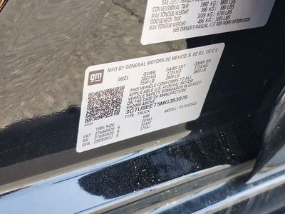 2021 GMC Sierra 1500 AT4