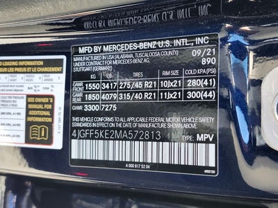 2021 Mercedes-Benz GLS GLS 450 4MATIC®