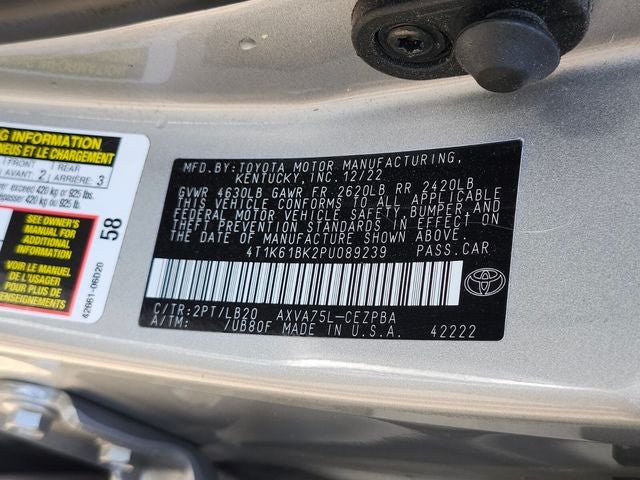 2023 Toyota Camry XSE