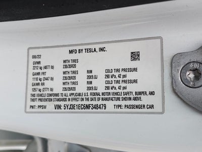 2022 Tesla Model 3 Performance