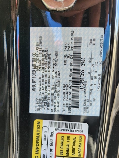 2025 Ford Mustang GT Premium