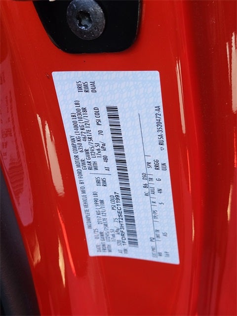 2025 Ford F-350SD XL DRW w/ Reading Steel Service Body