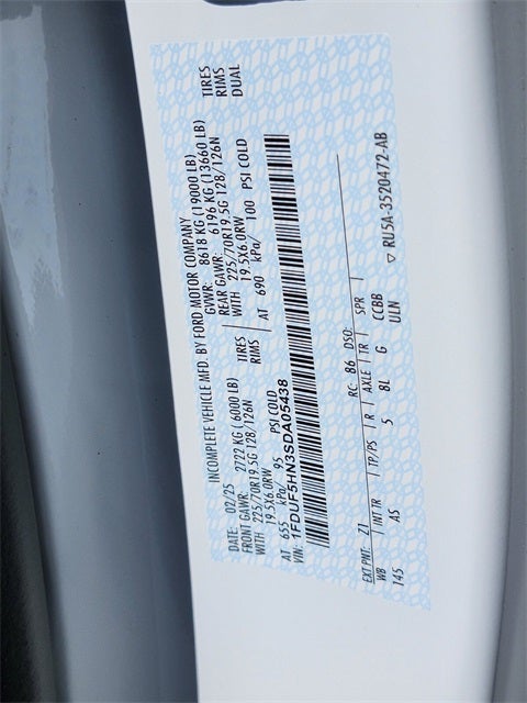 2025 Ford F-550SD XL DRW