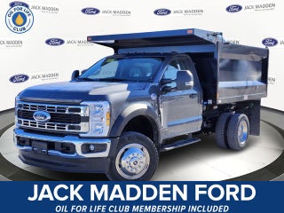 2024 Ford F-550SD XL DRW w/ 9' Super Hauler Landscape Body