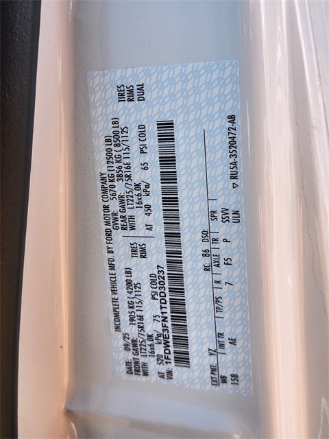 2026 Ford E-350SD Base Cutaway