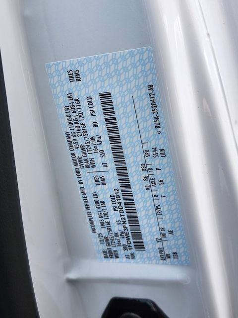 2026 Ford E-350SD Base Cutaway