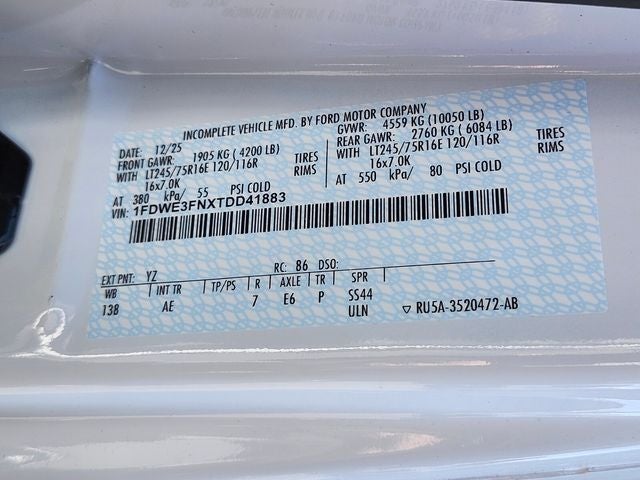 2026 Ford E-350SD Base Cutaway