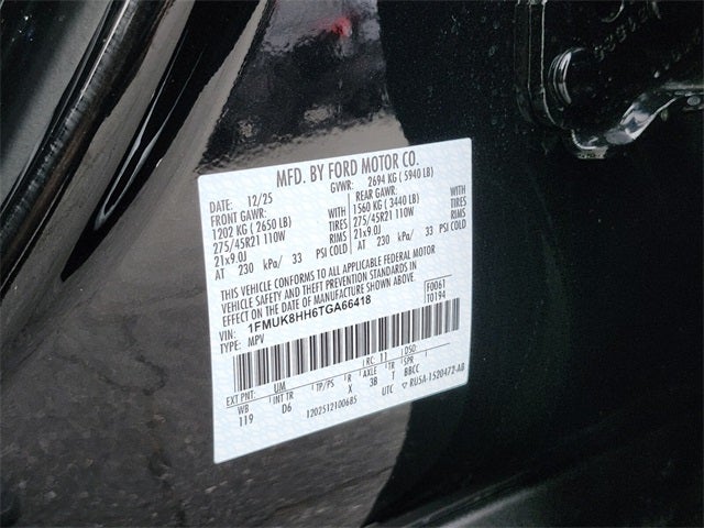 2026 Ford Explorer Platinum