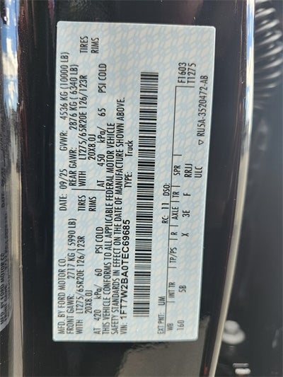 2026 Ford F-250SD Lariat