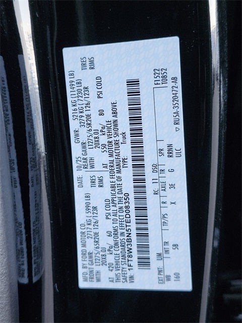 2026 Ford F-350SD Lariat