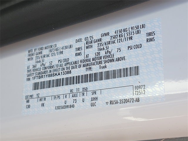 2025 Ford Transit-250 Base