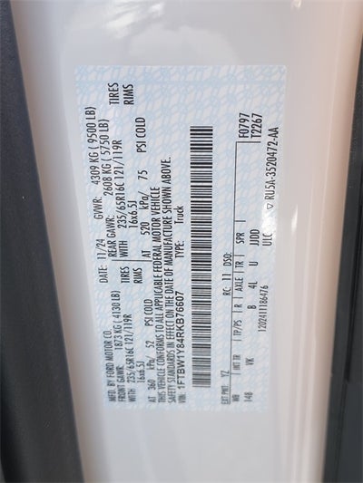 2024 Ford Transit-350 Base Low Roof Cargo