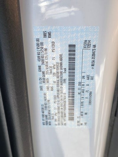 2024 Ford Transit-350 Base Low Roof Cargo