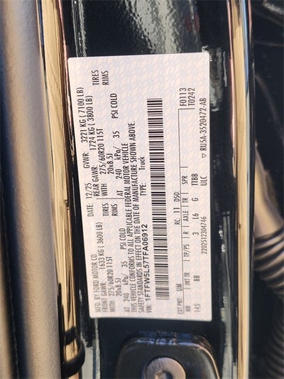 2026 Ford F-150 Lariat