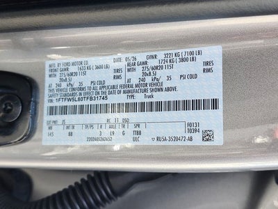 2026 Ford F-150 Lariat