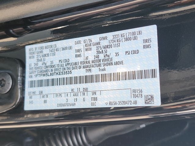 2026 Ford F-150 Lariat
